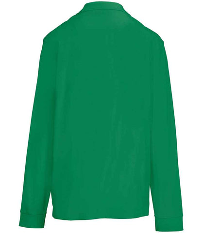 SOL'S SOL'S Unisex Pacific Long Sleeve Piqué Polo Shirt - Kelly Green (04441)