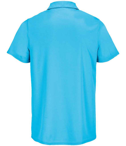 SOL'S SOL'S Unisex Pitcher Recycled Polyester Piqué Polo Shirt - Aqua (04442)