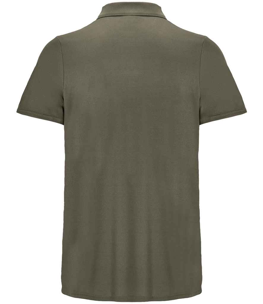 SOL'S SOL'S Unisex Pitcher Recycled Polyester Piqué Polo Shirt - Army (04442)