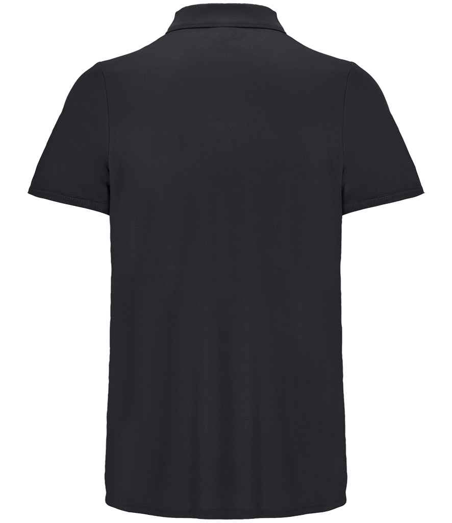 SOL'S SOL'S Unisex Pitcher Recycled Polyester Piqué Polo Shirt - Black (04442)