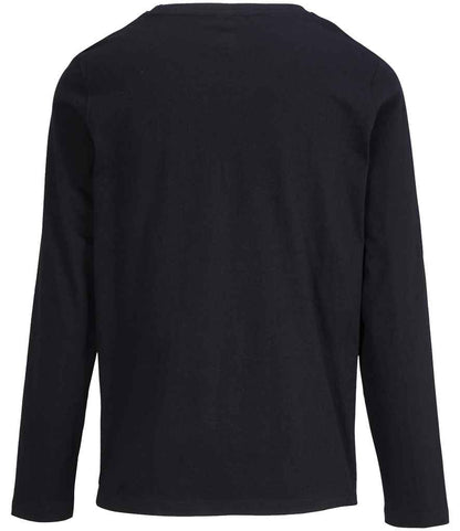 SOL'S SOL'S Ladies Monarch Long Sleeve T-Shirt - Deep Black (04443)