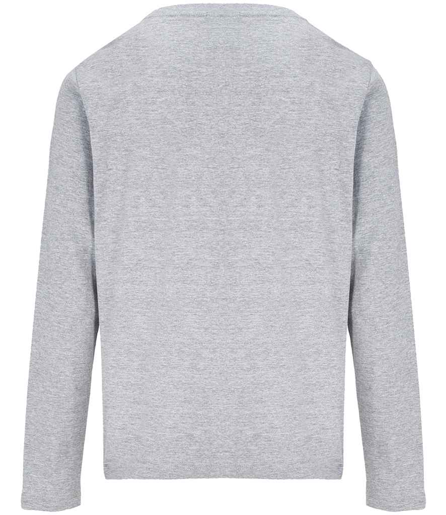 SOL'S SOL'S Ladies Monarch Long Sleeve T-Shirt - Grey Marl (04443)