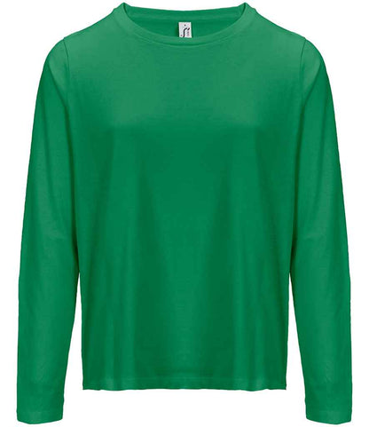 SOL'S SOL'S Ladies Monarch Long Sleeve T-Shirt - Kelly Green (04443)