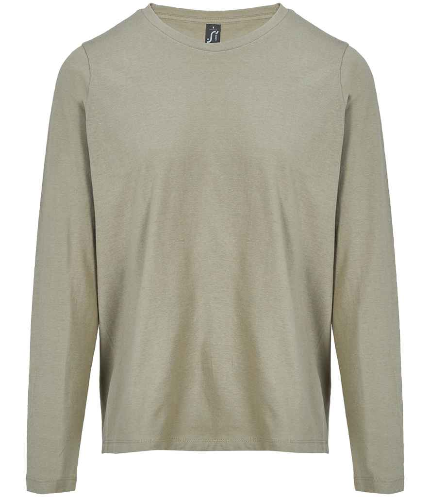 SOL'S SOL'S Ladies Monarch Long Sleeve T-Shirt - Khaki (04443)