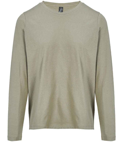 SOL'S SOL'S Ladies Monarch Long Sleeve T-Shirt - Khaki (04443)
