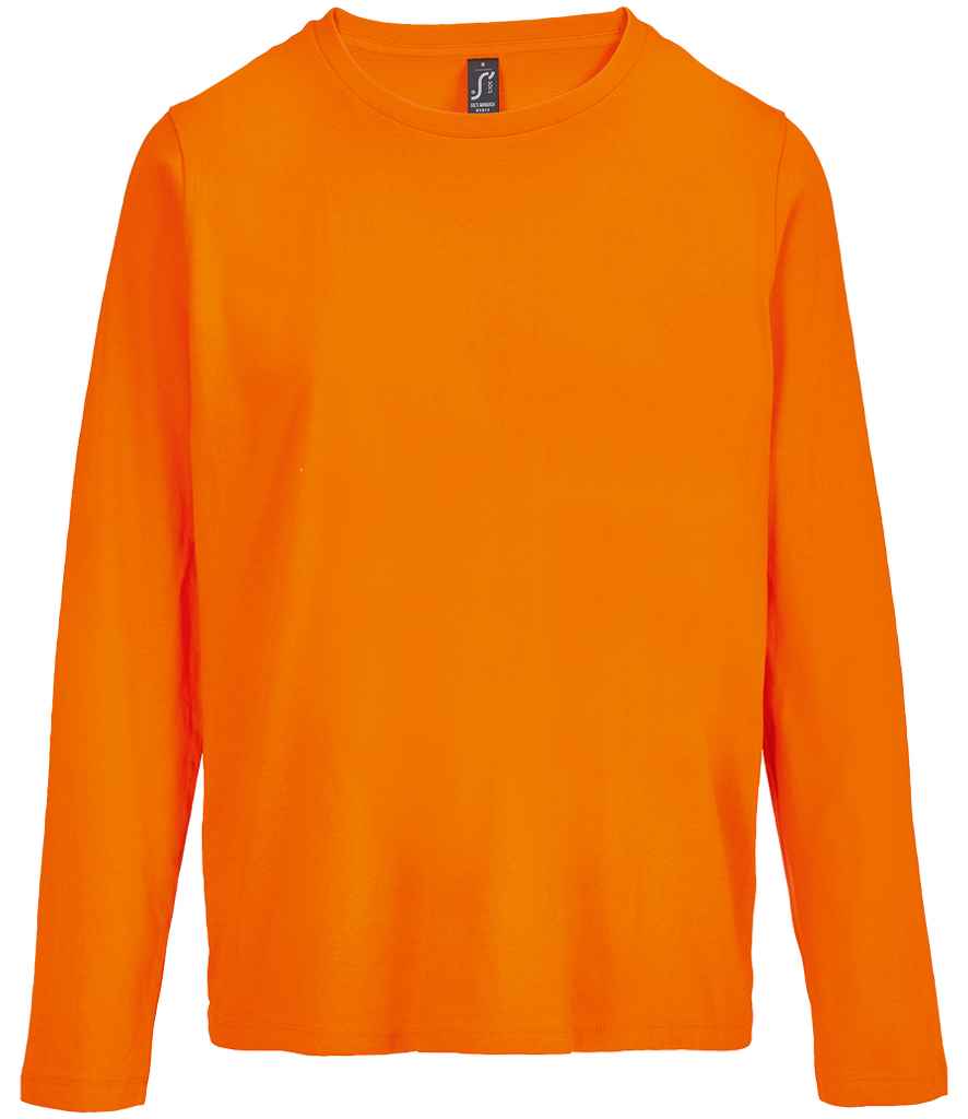 SOL'S SOL'S Ladies Monarch Long Sleeve T-Shirt - Orange (04443)