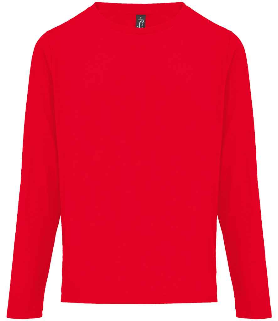 SOL'S SOL'S Ladies Monarch Long Sleeve T-Shirt - Red (04443)