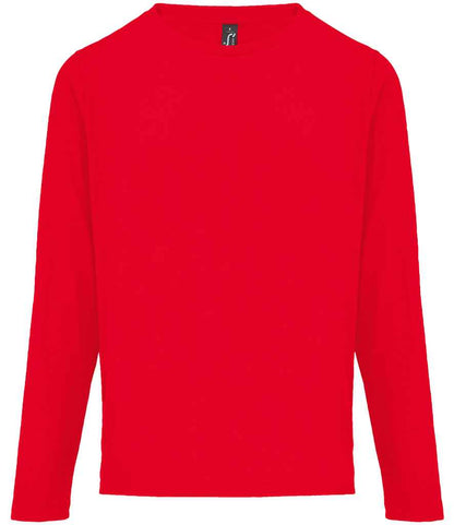 SOL'S SOL'S Ladies Monarch Long Sleeve T-Shirt - Red (04443)