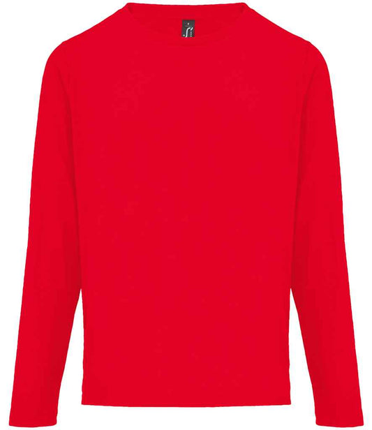 SOL'S SOL'S Ladies Monarch Long Sleeve T-Shirt - Red (04443)