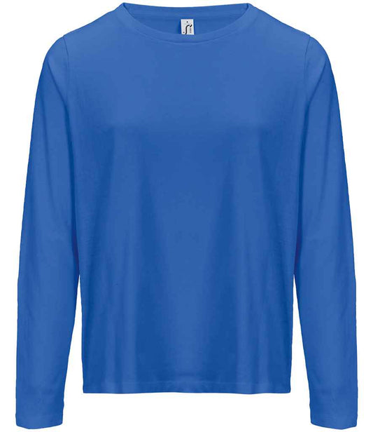 SOL'S SOL'S Ladies Monarch Long Sleeve T-Shirt - Royal Blue (04443)