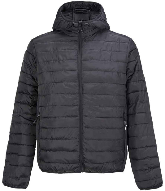 SOL'S SOL'S Stream Hooded Jacket - Black (04444)