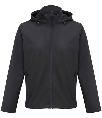 SOL'S SOL'S Race Hooded Soft Shell Jacket - Black (04447)