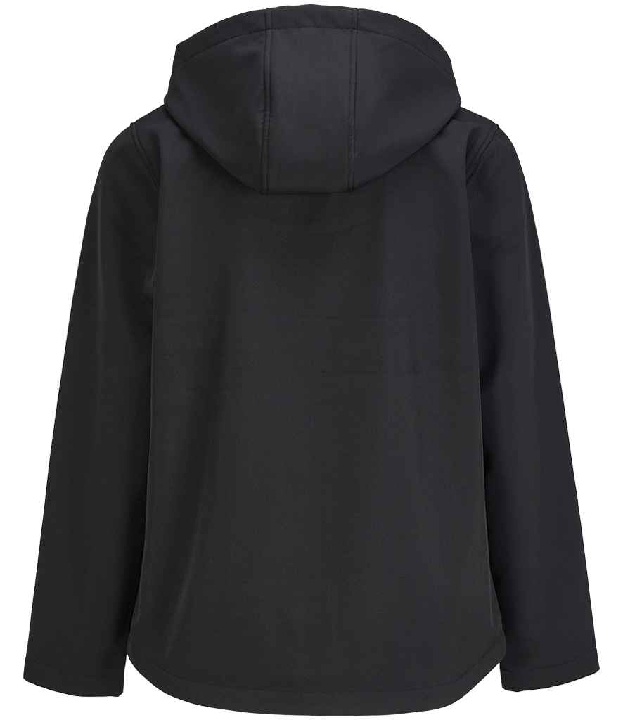 SOL'S SOL'S Ladies Race Hooded Soft Shell Jacket - Black (04448)