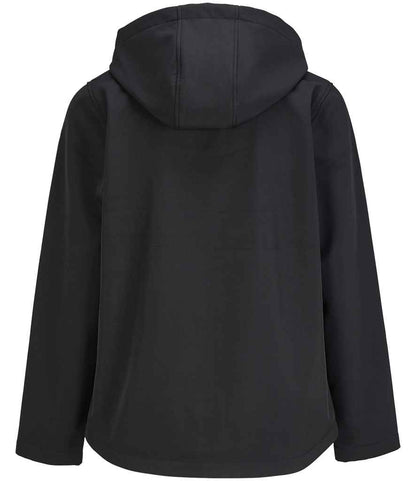 SOL'S SOL'S Ladies Race Hooded Soft Shell Jacket - Black (04448)