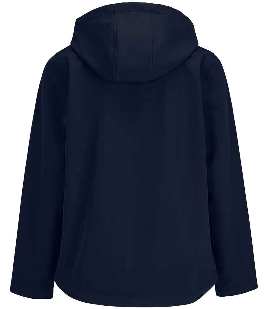 SOL'S SOL'S Ladies Race Hooded Soft Shell Jacket - French Navy (04448)