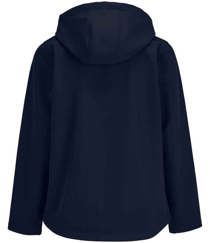 SOL'S SOL'S Ladies Race Hooded Soft Shell Jacket - French Navy (04448)