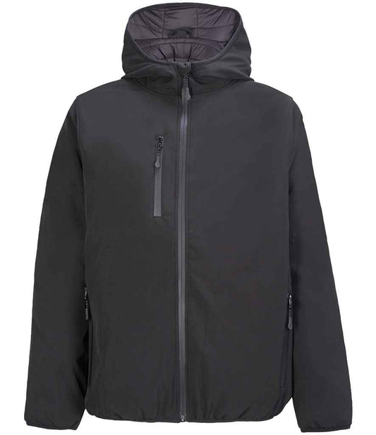 SOL'S SOL'S Falcon Padded Soft Shell Jacket - Black (04449)