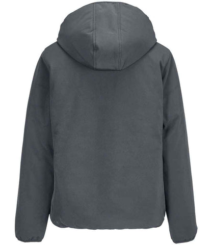 SOL'S SOL'S Ladies Falcon Padded Soft Shell Jacket - Charcoal (04450)