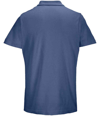 SOL'S SOL'S Unisex Pulse Twin Piqué Polo Shirt - Denim (04502)