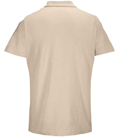 SOL'S SOL'S Unisex Pulse Twin Piqué Polo Shirt - Linen (04502)