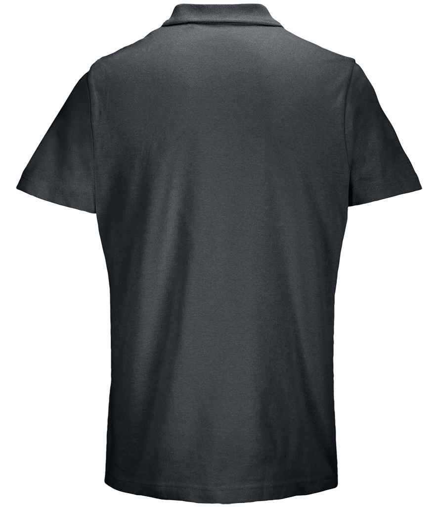 SOL'S SOL'S Unisex Pulse Twin Piqué Polo Shirt - Mouse Grey (04502)