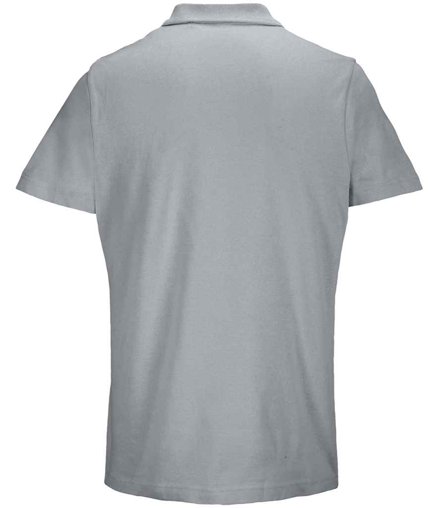 SOL'S SOL'S Unisex Pulse Twin Piqué Polo Shirt - Pure Grey (04502)