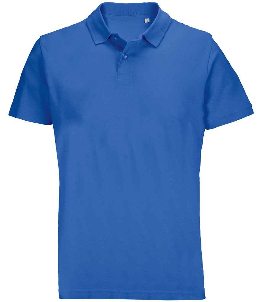 SOL'S SOL'S Unisex Pulse Twin Piqué Polo Shirt - Royal Blue (04502)