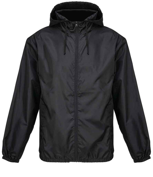 SOL'S shield unisex windbreaker jacket - black (04758)