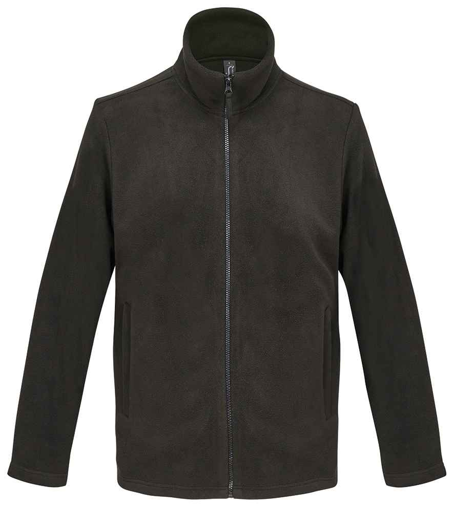SOL'S unisex nitro micro fleece jacket - black (04759)