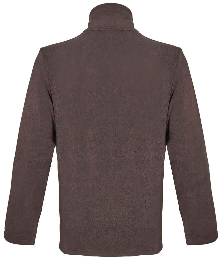SOL'S unisex nitro micro fleece jacket - dark chocolate (04759)