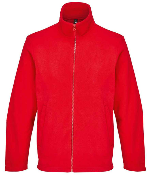 SOL'S unisex nitro micro fleece jacket - red (04759)