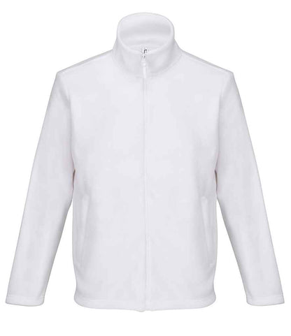 SOL'S unisex nitro micro fleece jacket - white (04759)