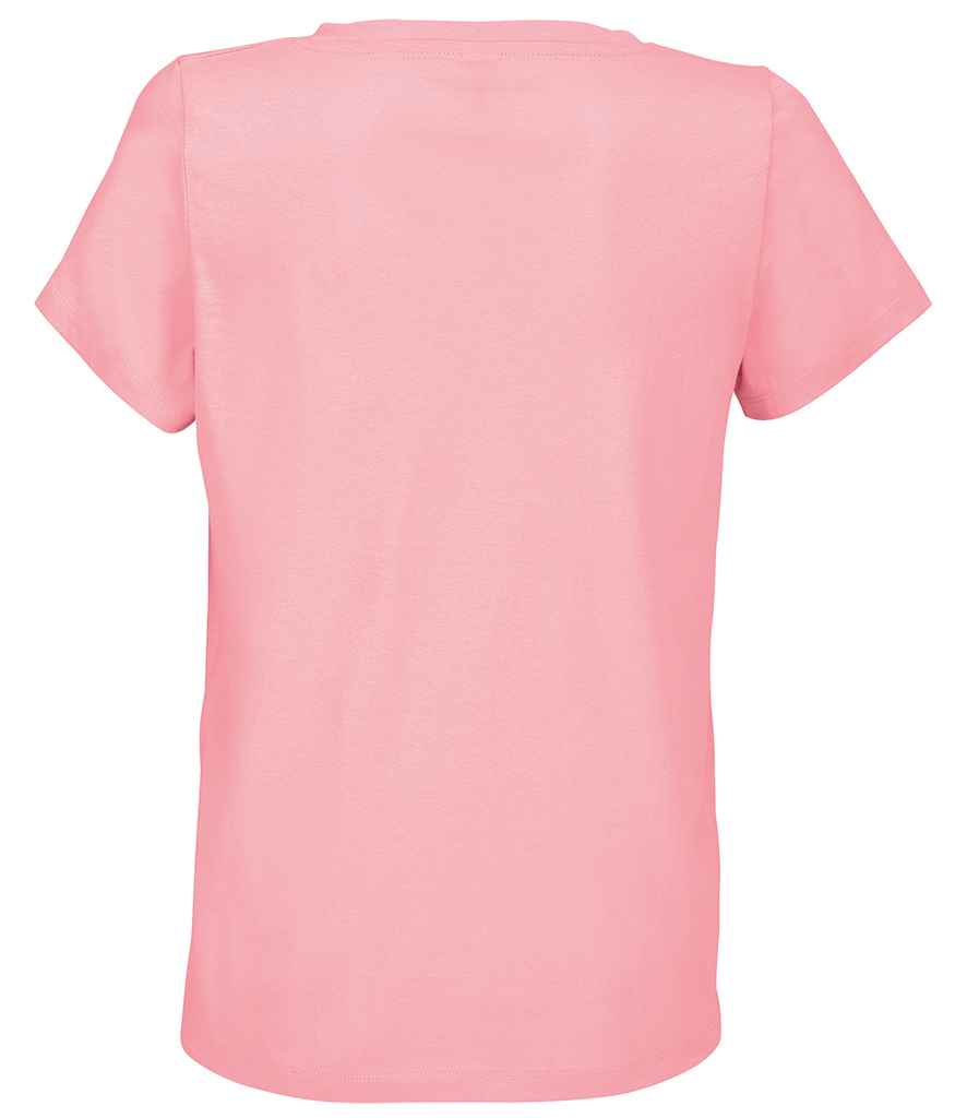 SOL'S ladies regent v neck t-shirt - candy pink (04766)
