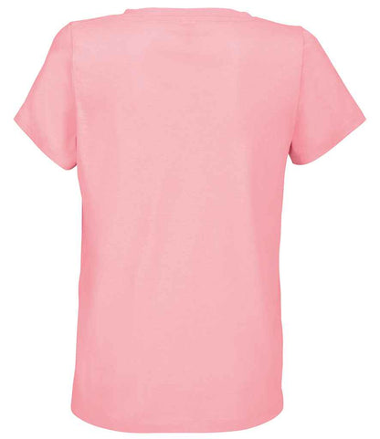 SOL'S ladies regent v neck t-shirt - candy pink (04766)