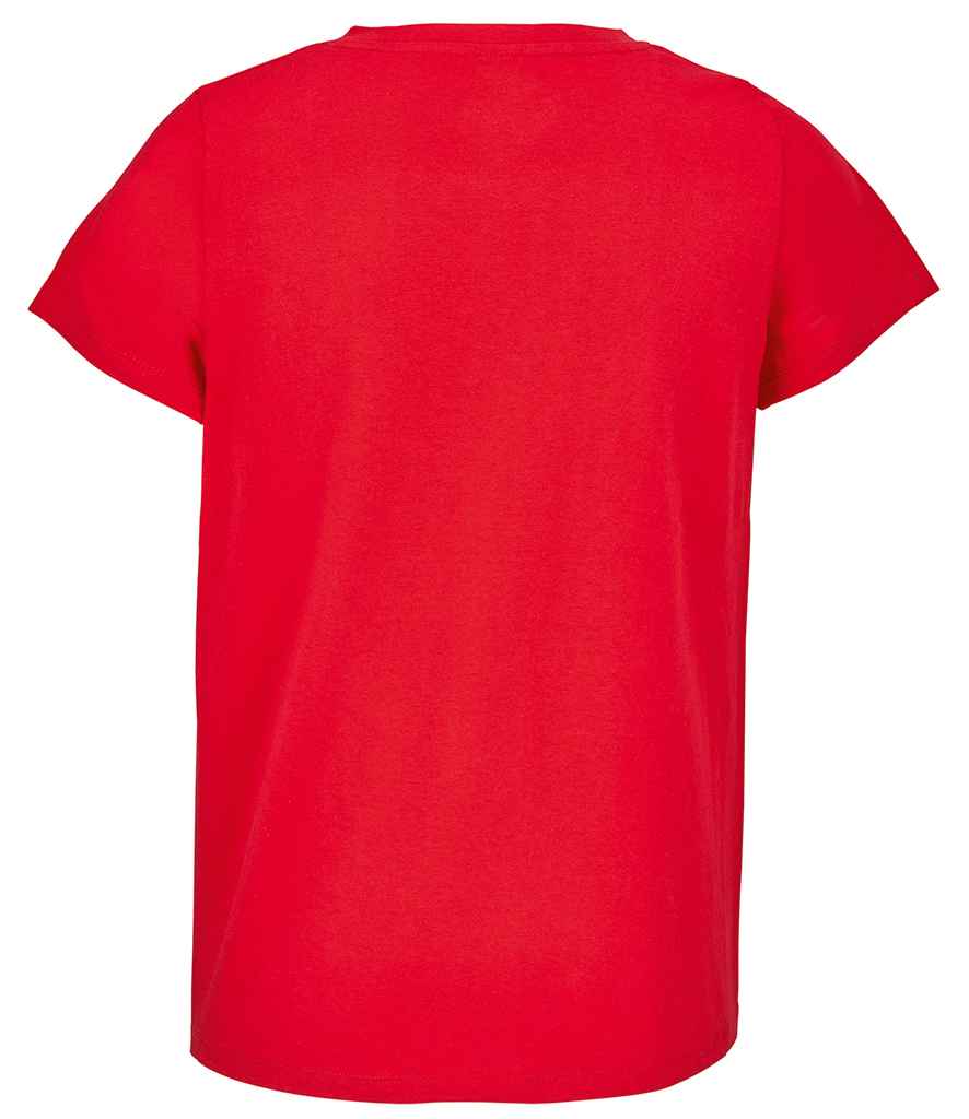 SOL'S ladies regent v neck t-shirt - red (04766)