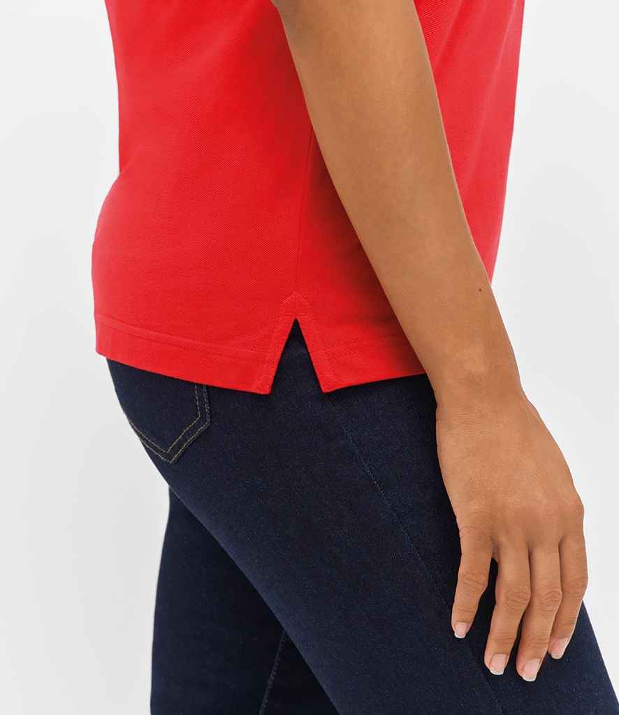 SOL'S unisex palermo polo shirt - bright red/white (04769)
