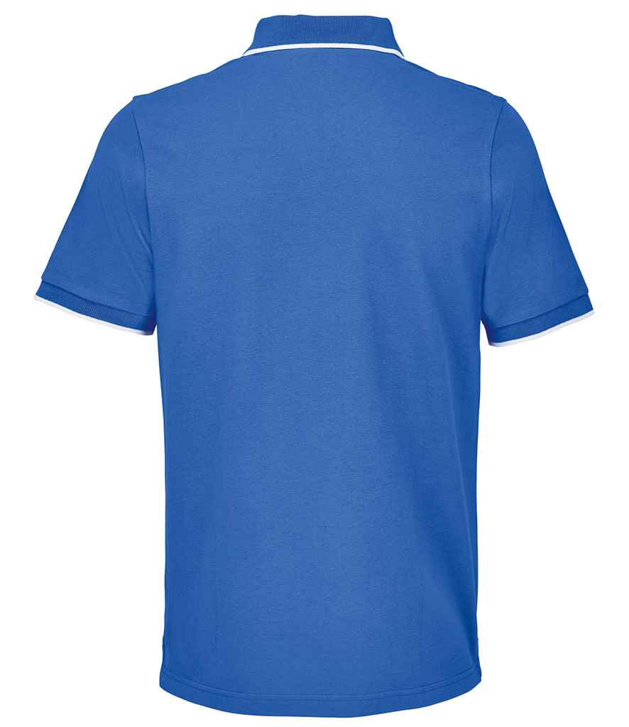 SOL'S unisex palermo polo shirt - royal blue/white (04769)