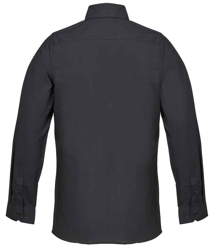 SOL'S bailey long sleeve poplin shirt - black (04770)