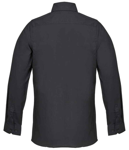 SOL'S bailey long sleeve poplin shirt - black (04770)