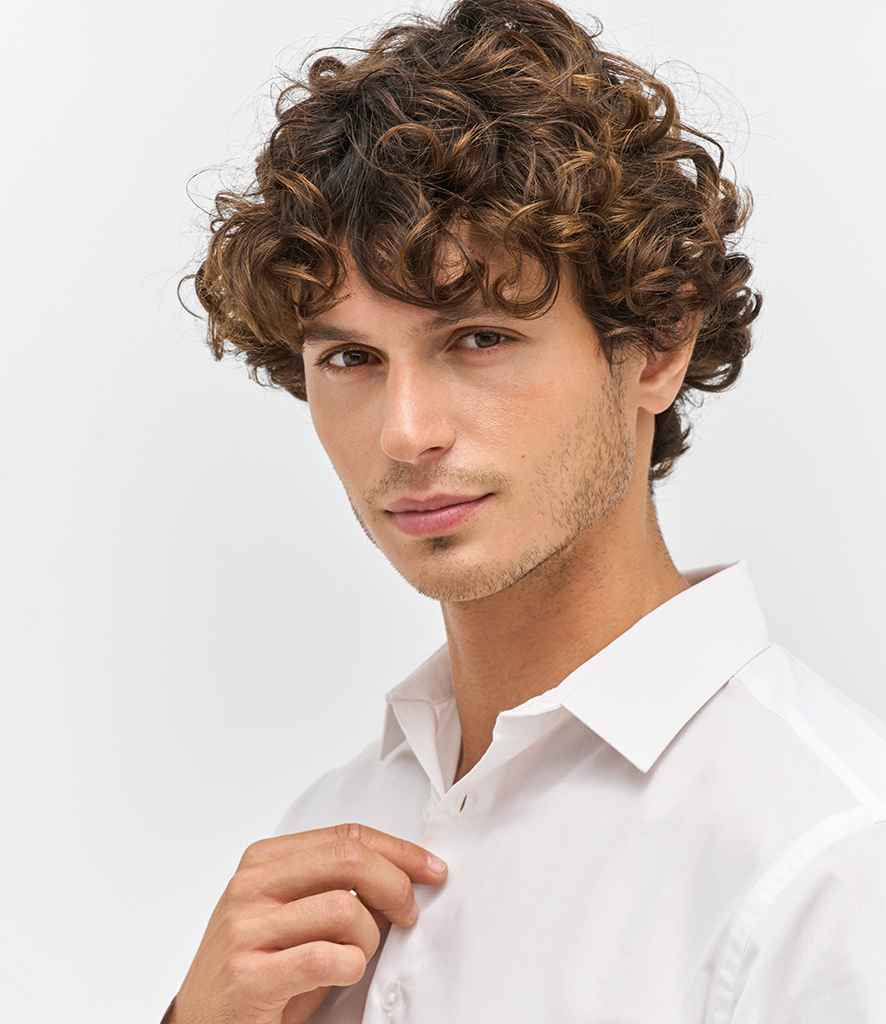 SOL'S bailey long sleeve poplin shirt - white (04770)