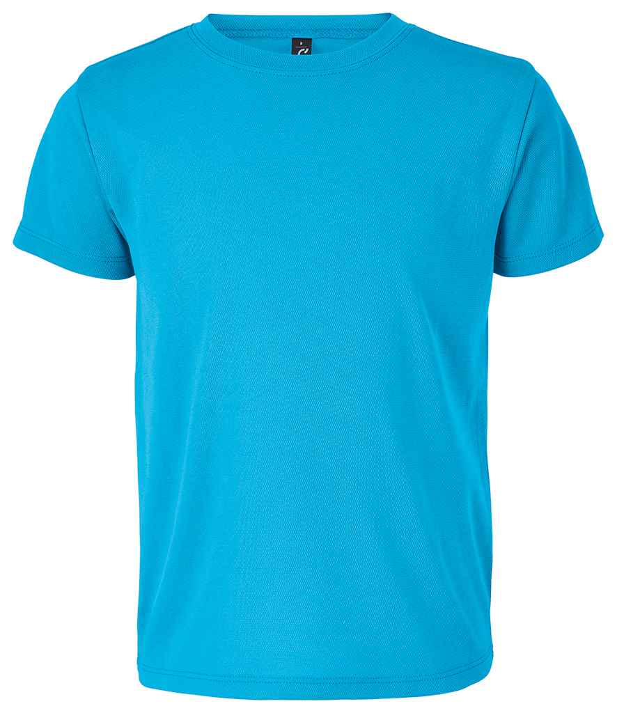 SOL'S kids sprint sports t-shirt - aqua (04773)