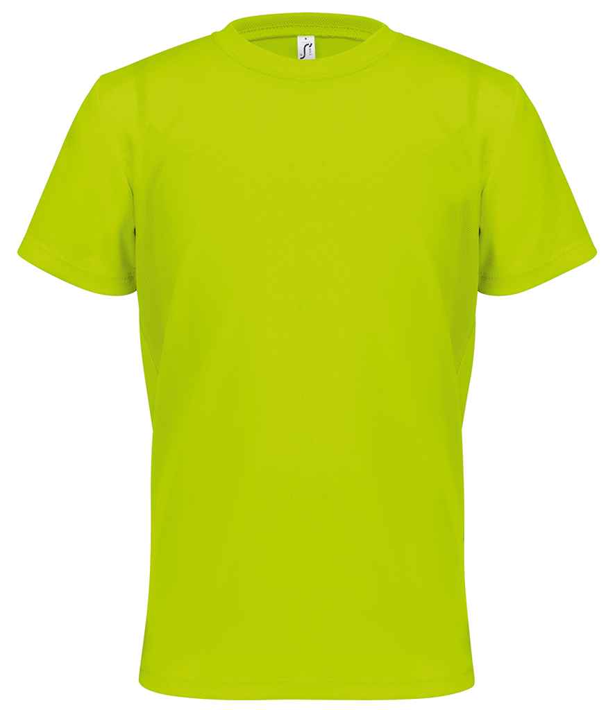 SOL'S kids sprint sports t-shirt - neon yellow (04773)