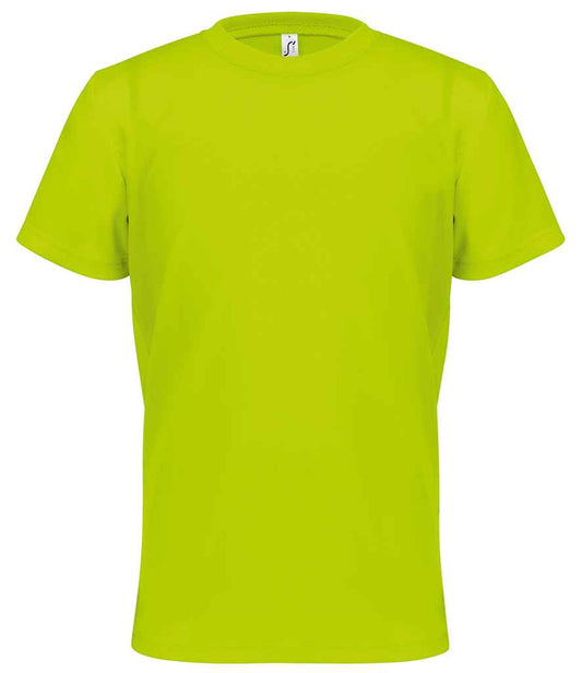 SOL'S kids sprint sports t-shirt - neon yellow (04773)