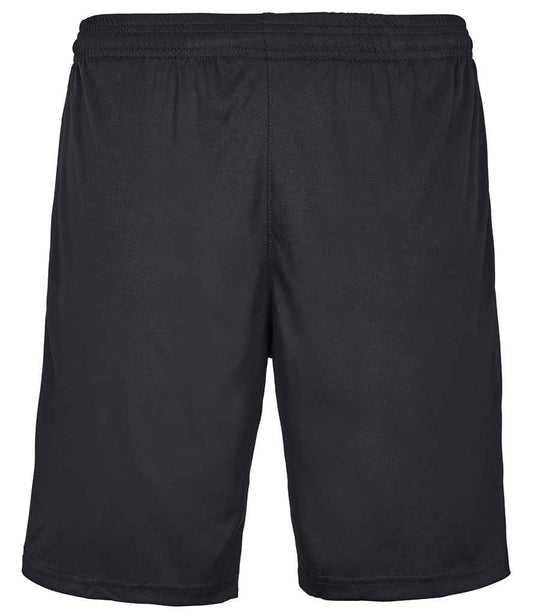 SOL'S unisex thunder sport shorts - black (04774)