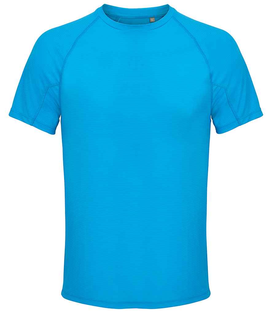 SOL'S vortex ripstop performance t-shirt - aqua (04787)