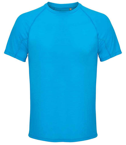 SOL'S vortex ripstop performance t-shirt - aqua (04787)