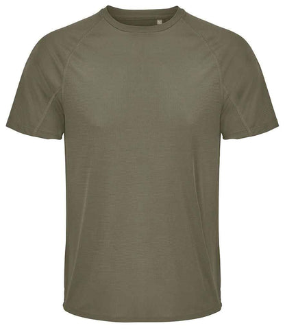 SOL'S vortex ripstop performance t-shirt - army (04787)