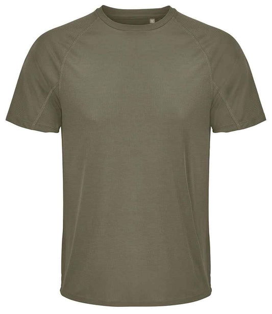SOL'S vortex ripstop performance t-shirt - army (04787)