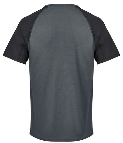 SOL'S vortex ripstop performance t-shirt - black/charcoal (04787)