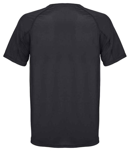 SOL'S vortex ripstop performance t-shirt - black (04787)
